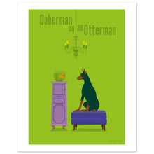 Load image into Gallery viewer, Doberman on an Otterman