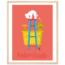 Load image into Gallery viewer, Poodle on a Stoodle