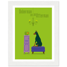Load image into Gallery viewer, Doberman on an Otterman
