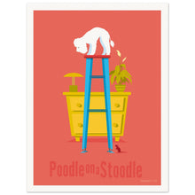 Load image into Gallery viewer, Poodle on a Stoodle