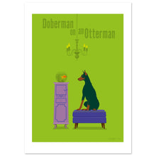 Load image into Gallery viewer, Doberman on an Otterman