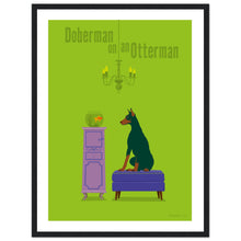Load image into Gallery viewer, Doberman on an Otterman