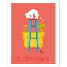 Load image into Gallery viewer, Poodle on a Stoodle