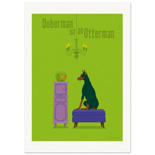Load image into Gallery viewer, Doberman on an Otterman