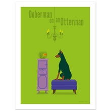 Load image into Gallery viewer, Doberman on an Otterman