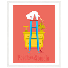 Load image into Gallery viewer, Poodle on a Stoodle