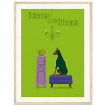 Load image into Gallery viewer, Doberman on an Otterman