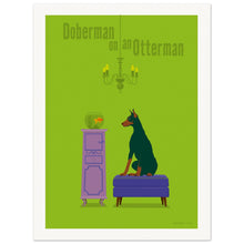 Load image into Gallery viewer, Doberman on an Otterman