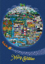 Load image into Gallery viewer, Planet Plymouth Christmas A5 Pack of 10 Greeting Cards