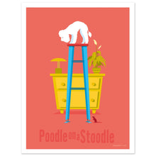 Load image into Gallery viewer, Poodle on a Stoodle