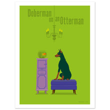 Load image into Gallery viewer, Doberman on an Otterman