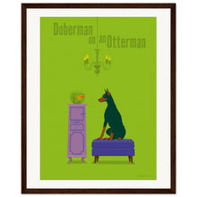 Load image into Gallery viewer, Doberman on an Otterman