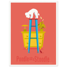 Load image into Gallery viewer, Poodle on a Stoodle