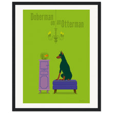 Load image into Gallery viewer, Doberman on an Otterman