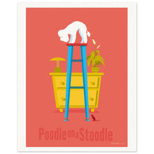 Load image into Gallery viewer, Poodle on a Stoodle