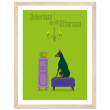 Load image into Gallery viewer, Doberman on an Otterman