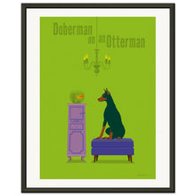 Load image into Gallery viewer, Doberman on an Otterman
