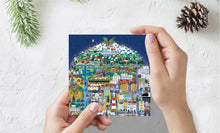 Load image into Gallery viewer, Planet Plymouth Christmas Card Detail

