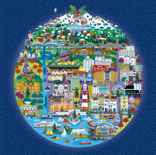 Load image into Gallery viewer, Planet Plymouth Christmas Card 1 - with personal greeting!