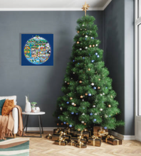Load image into Gallery viewer, Planet Plymouth Christmas Canvas

