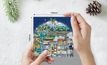 Load image into Gallery viewer, Planet Plymouth Christmas Card 2 - with personal greeting!