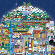 Load image into Gallery viewer, Planet Plymouth Christmas Card 2 - with personal greeting!