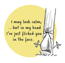 Load image into Gallery viewer, Chestnut - 'I May Look Calm' mug
