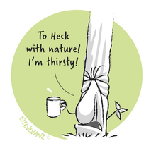 Load image into Gallery viewer, Chestnut - 'To Heck with Nature' mug