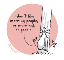 Load image into Gallery viewer, Chestnut - 'I Don't Like Morning People' mug