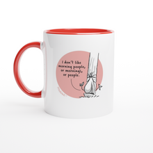 Load image into Gallery viewer, Chestnut - 'I Don't Like Morning People' mug