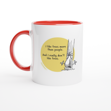 Load image into Gallery viewer, Chestnut - 'I Really Don't Like Trees' mug