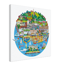Load image into Gallery viewer, Planet Penzance Canvas