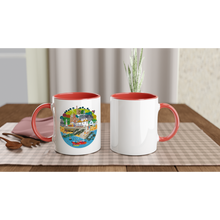 Load image into Gallery viewer, Planet Cornwall White Ceramic Mug