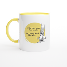 Load image into Gallery viewer, Chestnut - 'I Really Don't Like Trees' mug