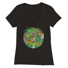 Load image into Gallery viewer, Planet Banbury Premium Womens V-Neck T-shirt
