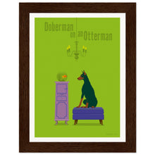Load image into Gallery viewer, Doberman on an Otterman
