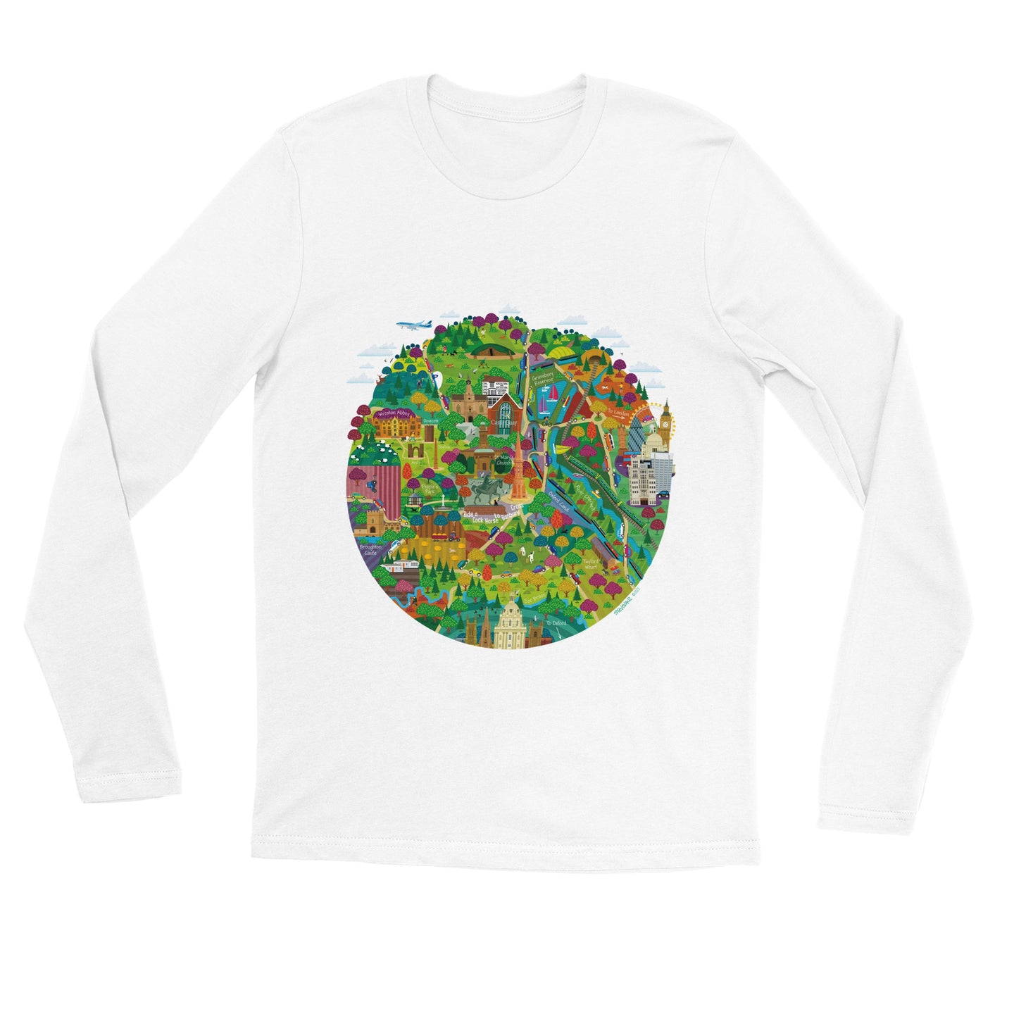 Planet Banbury Premium Unisex Longsleeve T-shirt