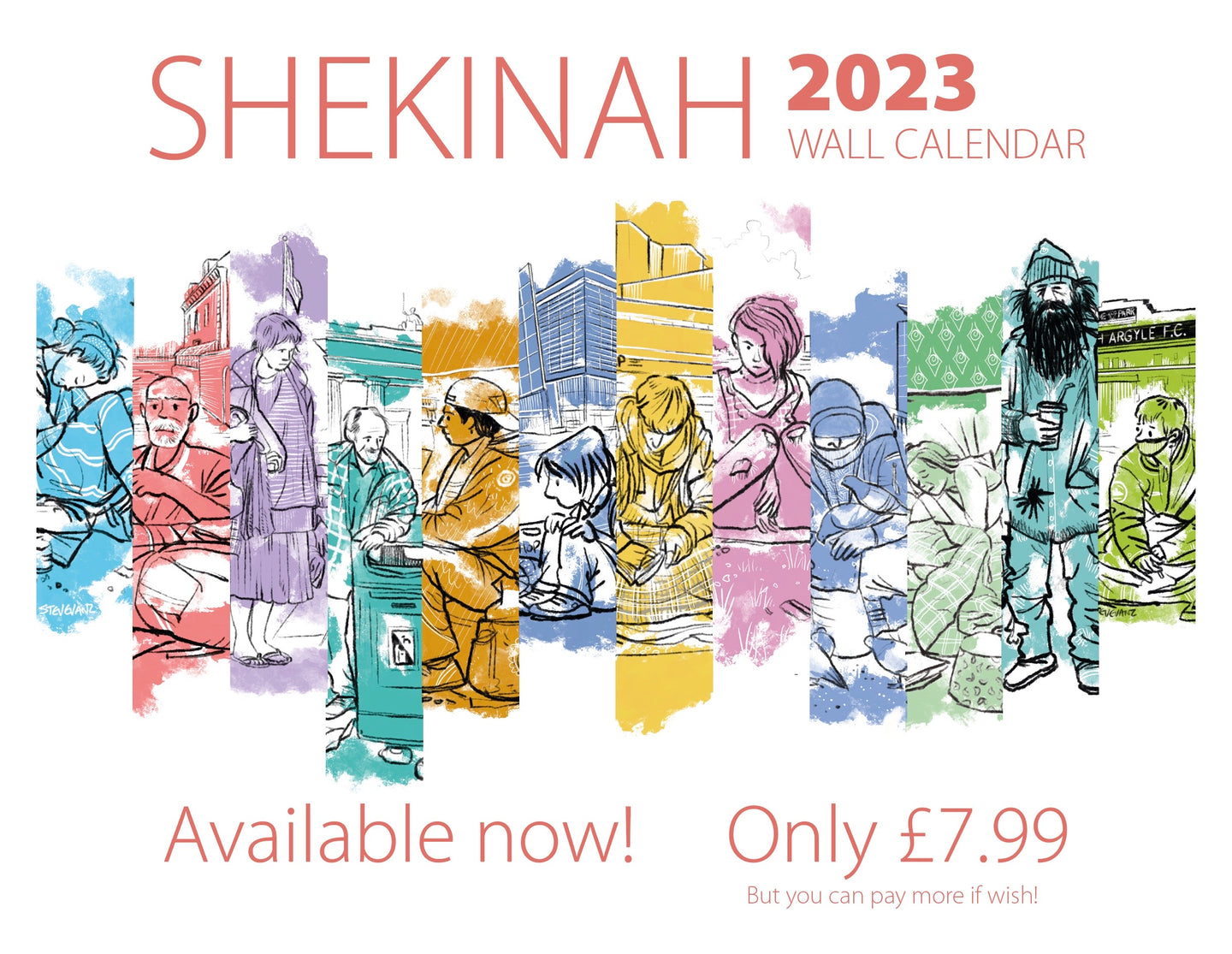 Shekinah Homeless Charity 2023 Calendar (signed)