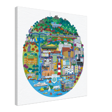 Load image into Gallery viewer, Planet Plymouth Canvas
