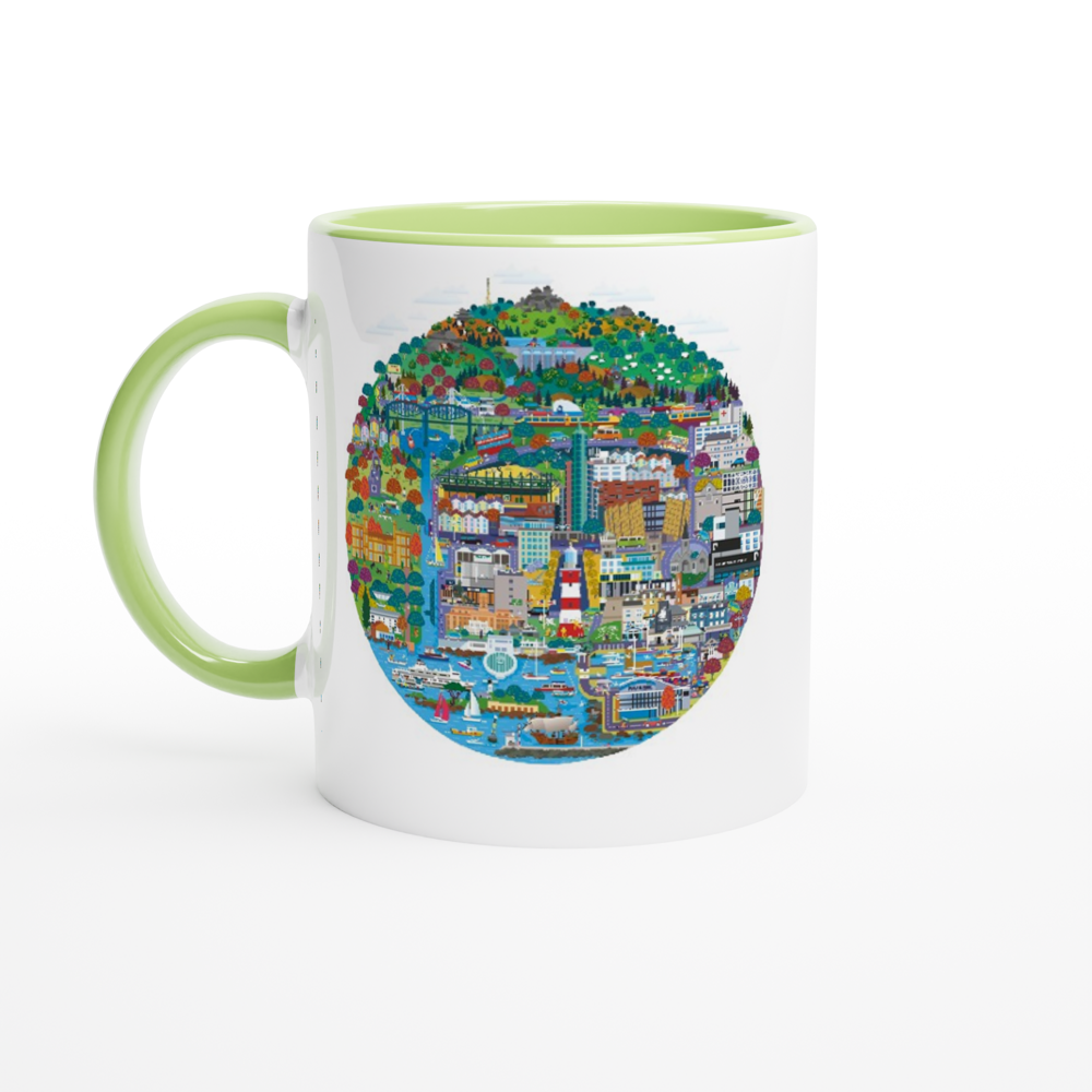 Planet Plymouth Ceramic Mug