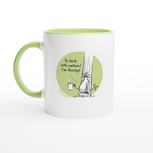 Load image into Gallery viewer, Chestnut - &#39;To Heck with Nature&#39; mug
