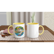 Load image into Gallery viewer, Planet Cornwall White Ceramic Mug
