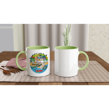 Load image into Gallery viewer, Planet Cornwall White Ceramic Mug
